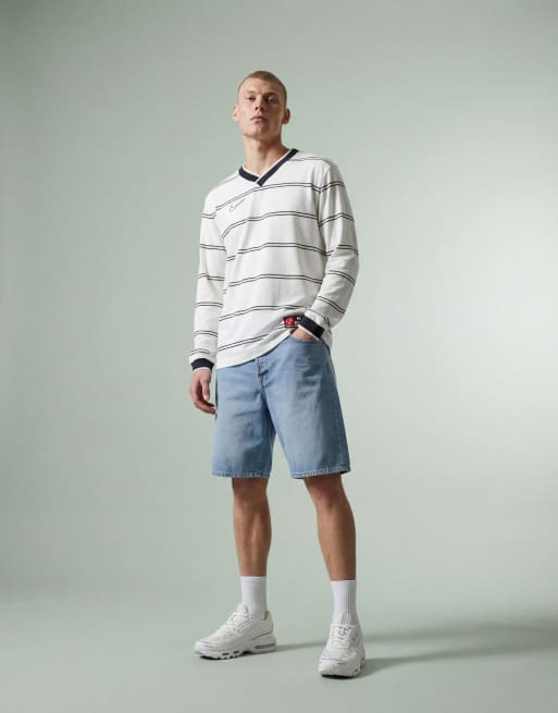 Jack & Jones - Tony - Mellemblå løstsiddende denimshorts, 10 af 12