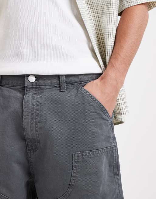 Jack & Jones Tony painter shorts in grey, 5 of 5