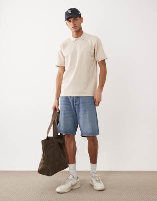 Jack & Jones - Tony - Short ample en jean - Bleu moyen