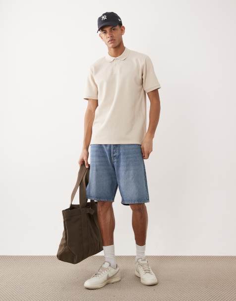 Jack & Jones - Tony - Short ample en jean - Bleu moyen - view 1