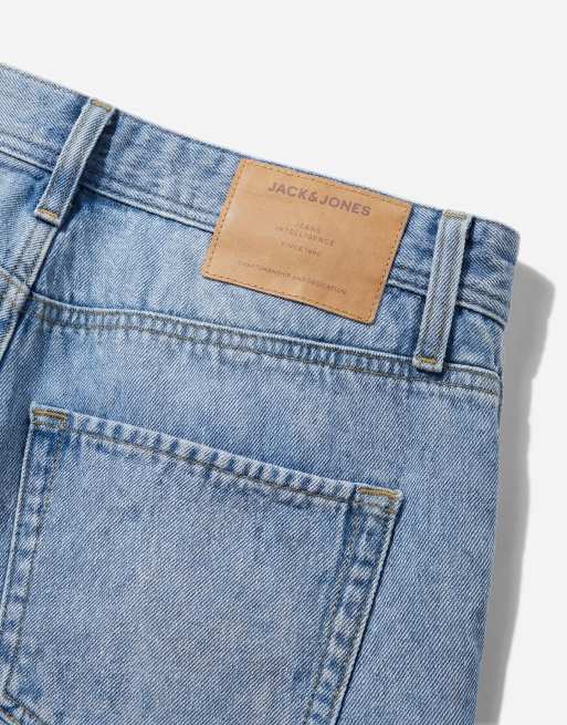 Jack & Jones - Tony - Short ample en jean - Bleu moyen, 8 de 12
