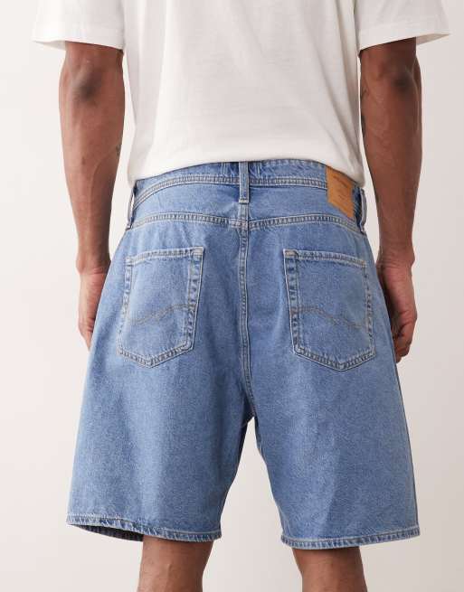 Jack & Jones - Tony - Short ample en jean - Bleu, 5 de 5