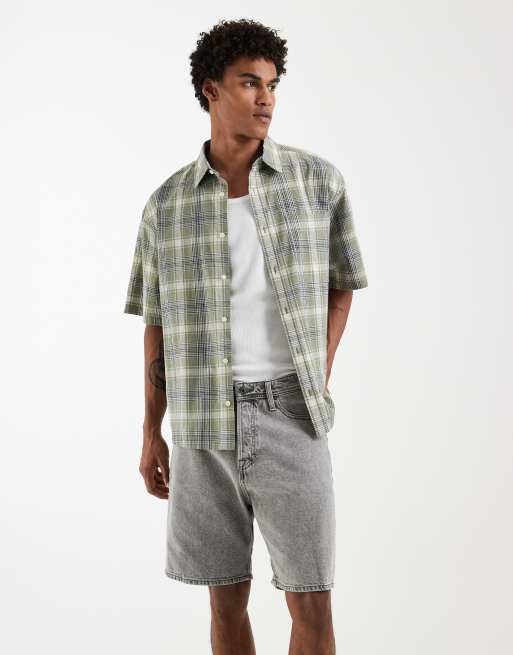 Jack & Jones - Tony - Short ample en jean - Gris, 2 de 5