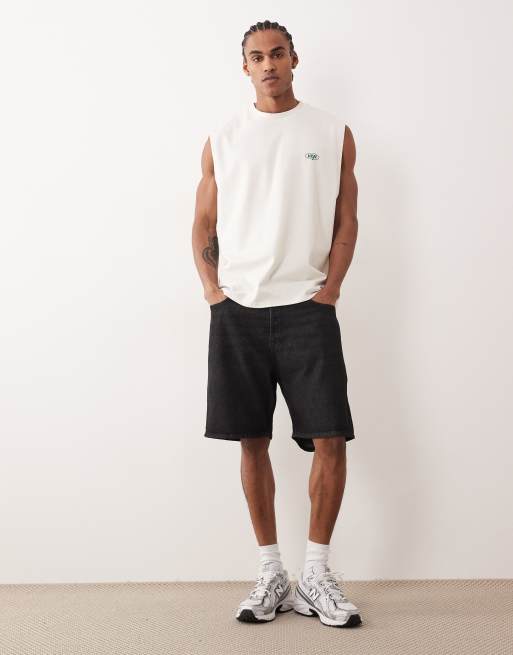 Jack & Jones - Tony - Short ample en jean - Noir, 2 de 5
