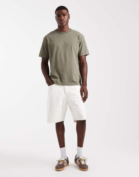 Jack & Jones - Tony - Short en jean ample - Crème - view 1