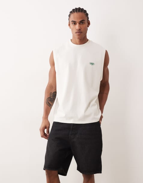 Jack & Jones - Tony - Sorte løstsiddende denimshorts - view 1