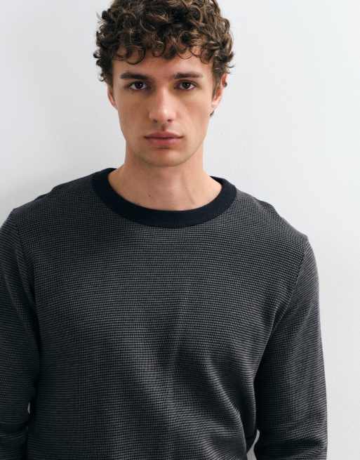Jack & Jones top a maniche lunghe a righe nere, 5 di 5