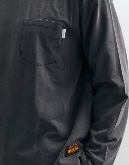 Jack & Jones top a maniche lunghe in grigio slavato, 5 di 10