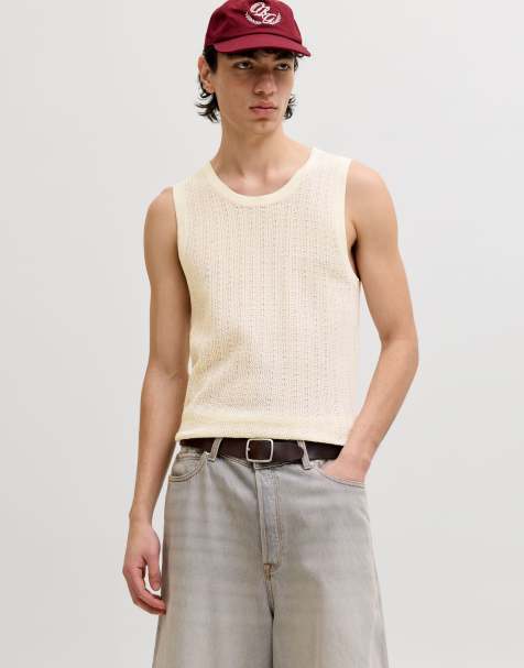 Jack & Jones - Top lavorata color sale marino - view 1