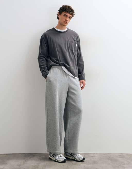 Jack & Jones top met lange mouwen in grijs met wassing, 4 van 10