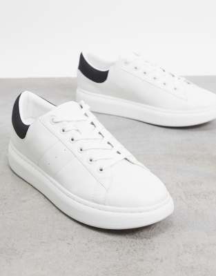 jack and jones white trainers