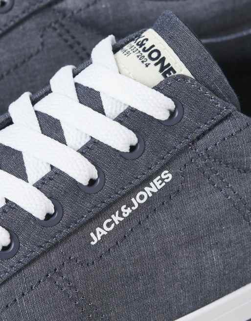 Jack & Jones Trainers in chambray blue, 6 of 7