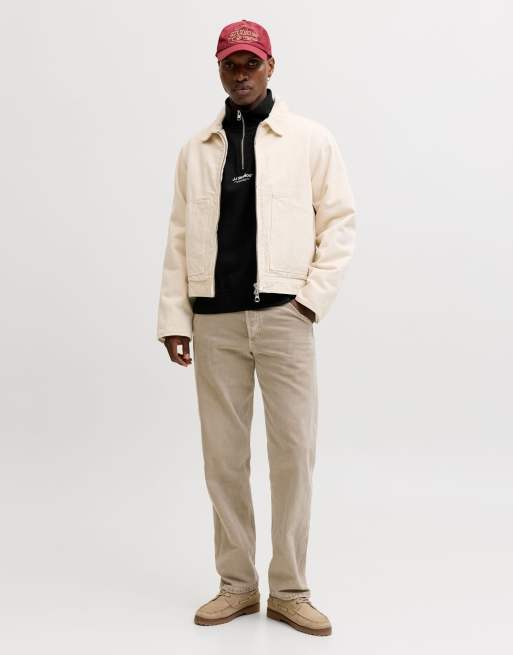 Jack & Jones trøje med halv lynlås i sort, 3 af 7