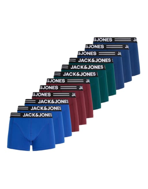 Jack & Jones trunks i bordeaux, 7 av 7
