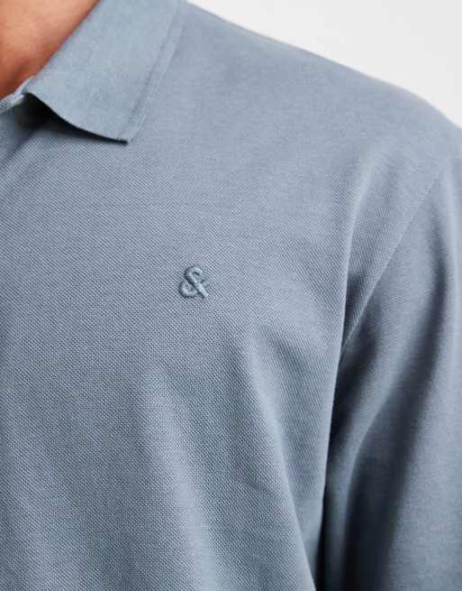 Jack & Jones - Turkisblå polo, 5 af 5