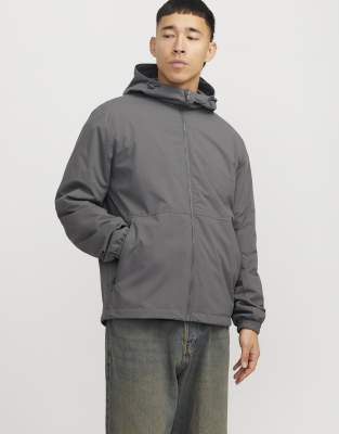 Jack & Jones – Übergangsjacke in Grau - view 1