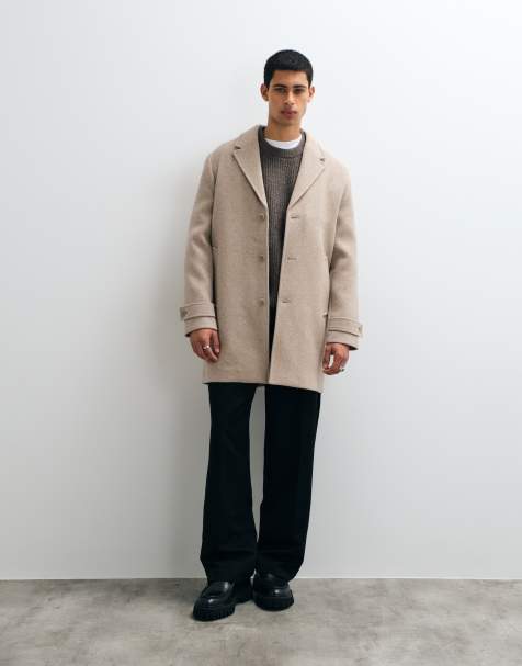 Jack & Jones ullkappa i beige - view 1