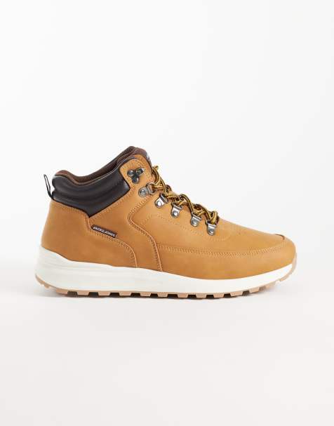 Jack & Jones vandrestøvler i tan - view 1