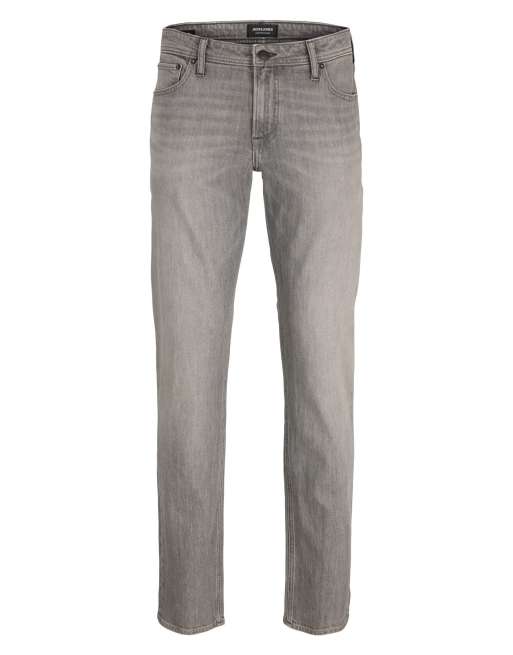 Jack & Jones vaqueros de corte regular en denim gris, 7 de 7