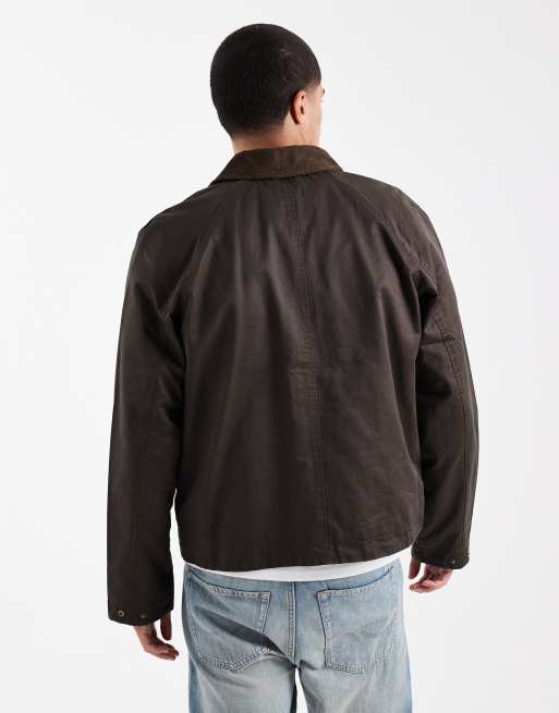 Jack & Jones - Veste cirée - Marron, 3 de 5