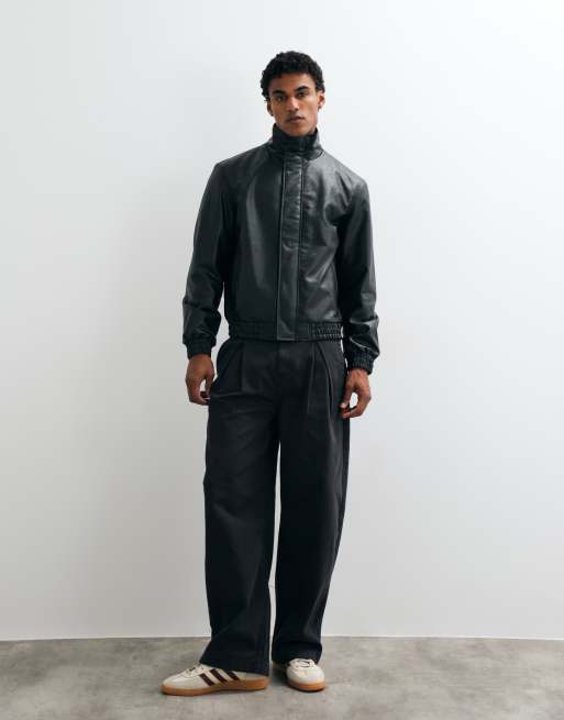 Jack & Jones veste col montant noire, 2 de 5