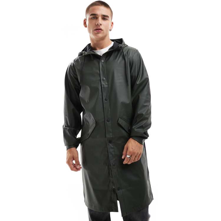 Manteau De Pluie Trench Caoutchouté Jack Spade New York – Taille M – Bleu Marine – Neuf Avec étiquettes