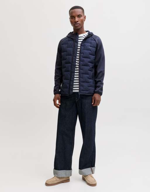 Jack & Jones veste hybride bleu marine style blazer, 3 de 7