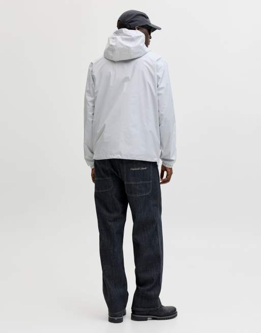 Jack & Jones - Veste imperméable - Bleu vapeur, 2 de 5