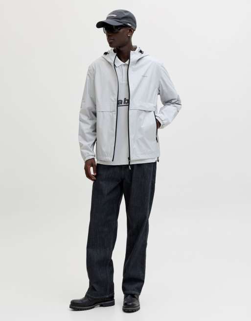 Jack & Jones - Veste imperméable - Bleu vapeur, 3 de 5