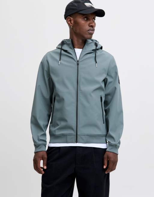 Jack & Jones veste softshell en coloris stormy weather, 1 de 7