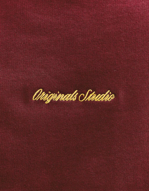 Jack & Jones - Vinrød sweatshirt, 5 af 7