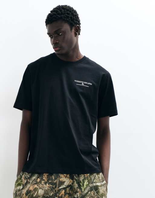 Jack & Jones vintage car backprint t-shirt in black, 2 of 5
