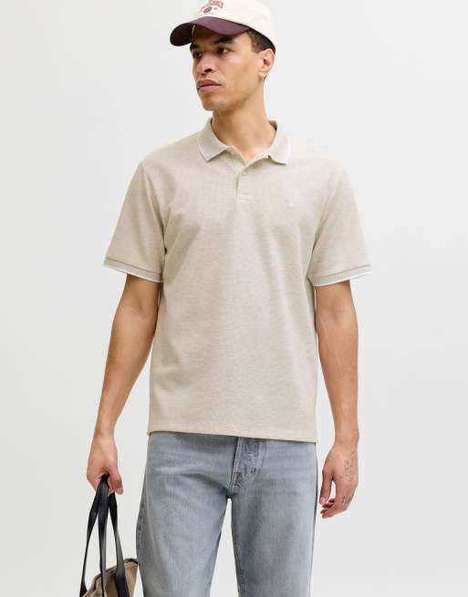 Jack & Jones - Vintage-hvid polo