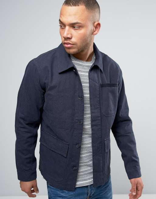 Jack Jones Vintage Worker Jacket with Multi Pockets
