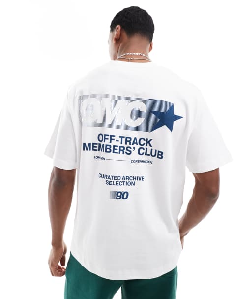 Jack & Jones – Vit t-shirt i oversize med "project core"-tryck - view 1