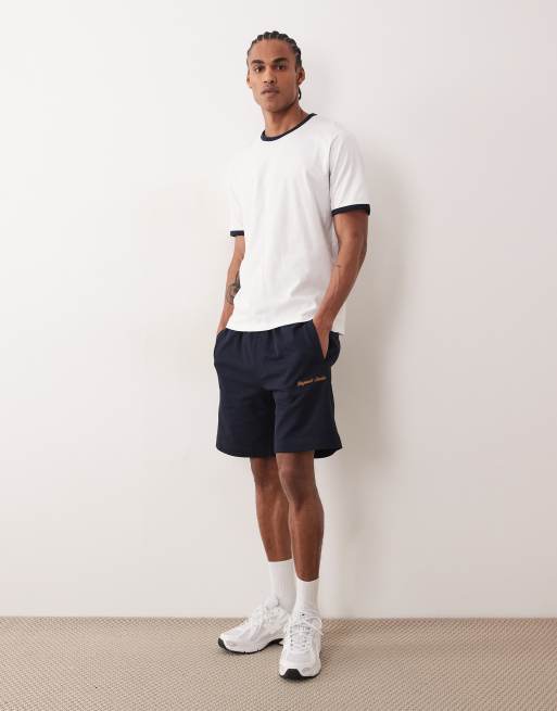 Jack & Jones – Vit t-shirt med kantrand, 2 av 5