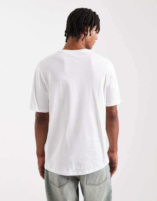 Jack & Jones – Vit t-shirt med logga framtill, 3 av 5