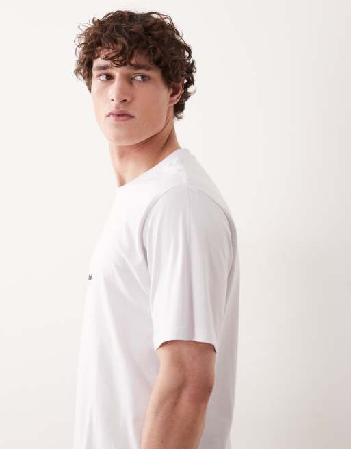 Jack & Jones – Vit t-shirt med logga framtill, 3 av 5