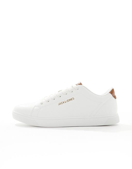 Jack & Jones – Vita sneakers i läderimitation , 2 av 5