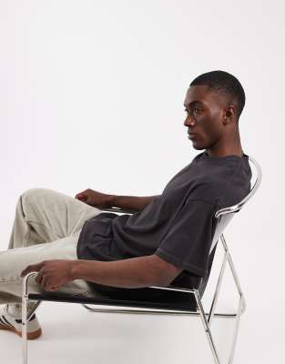 Jack & Jones Washed T-shirt In Gray