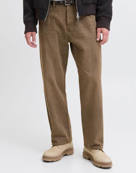 Jack & Jones – Weit geschnittene Jeans in Schwarz - view 1