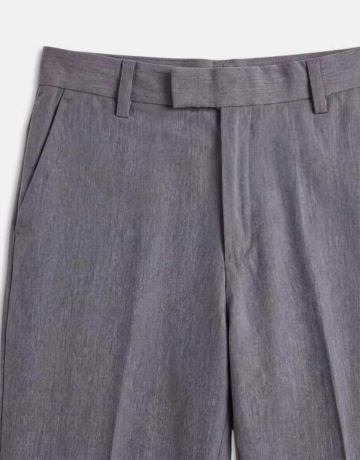 Jack & Jones Wide Fit – Szare eleganckie spodnie, 9 z 9