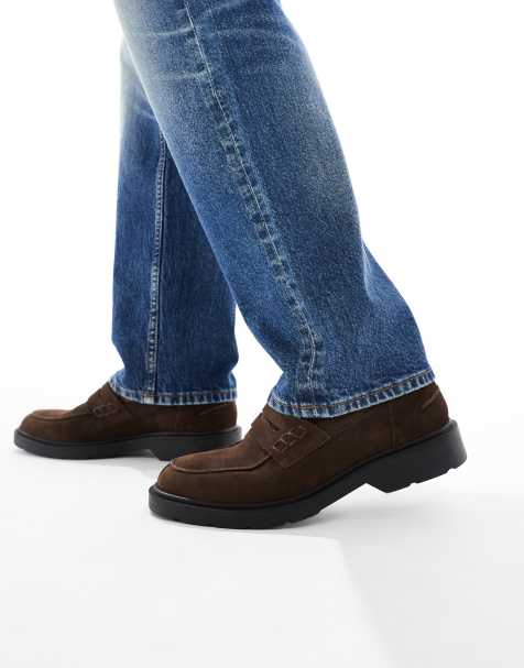 Jack & Jones – Wildleder-Loafer in Braun - view 1