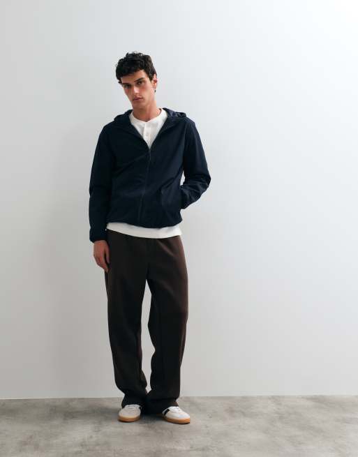 Jack & Jones windbreaker jacket in navy, 3 of 5
