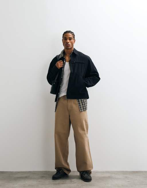 Jack & Jones worker jacket in black | ASOS