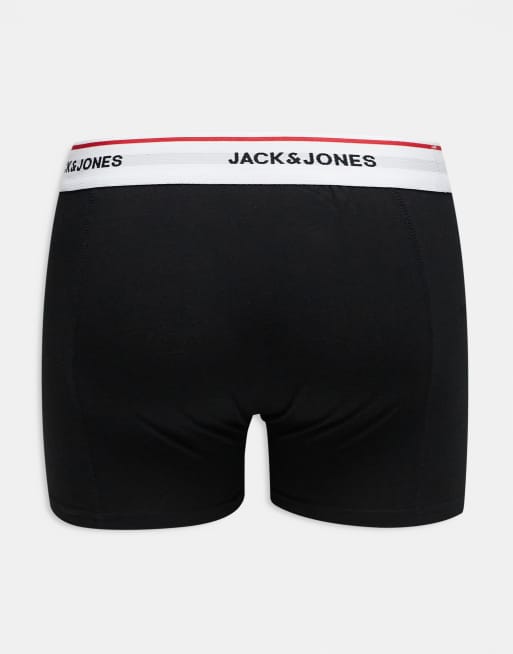 Jack & Jones – Zestaw 3 par bokserek w różnych kolorach, 2 z 3