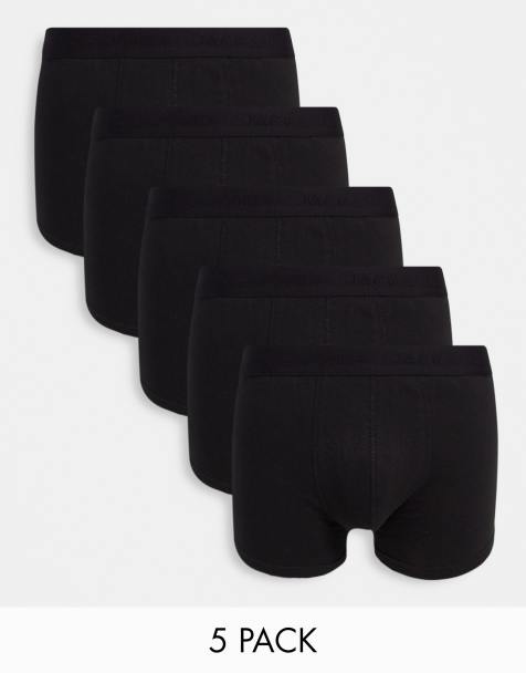 Jack & Jones – Zestaw 5 par czarnych bokserek - view 1