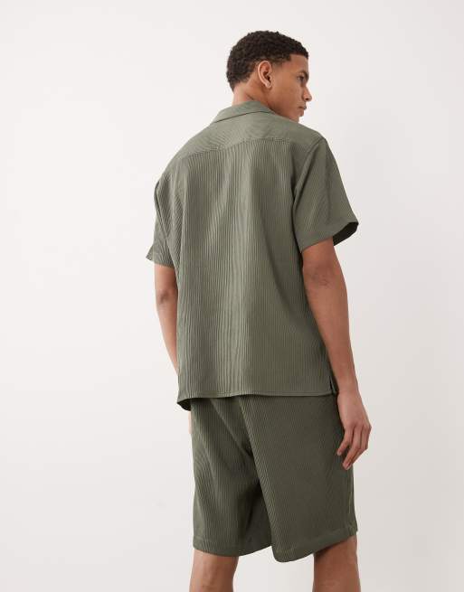 Jack & Jones – Zestaw w kolorze khaki: koszula i szorty, 2 z 5