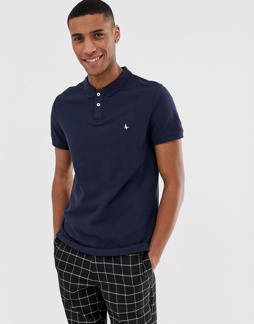 Jack Wills - Aldgrove - Poloshirt met logo in marineblauw