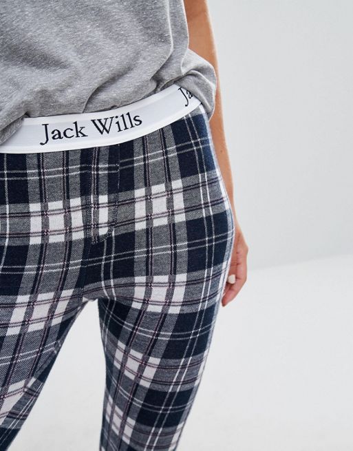 Jack Wills Check Legging